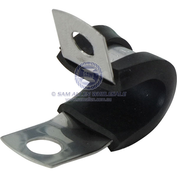 P-CLIPS - STAINLESS STEEL WITH RUBBER INSERT
