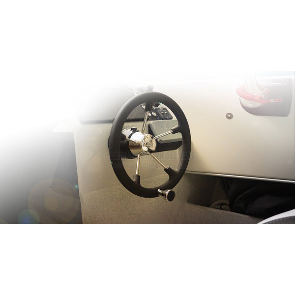 RELAXN STEERING WHEEL - WITH KNOB