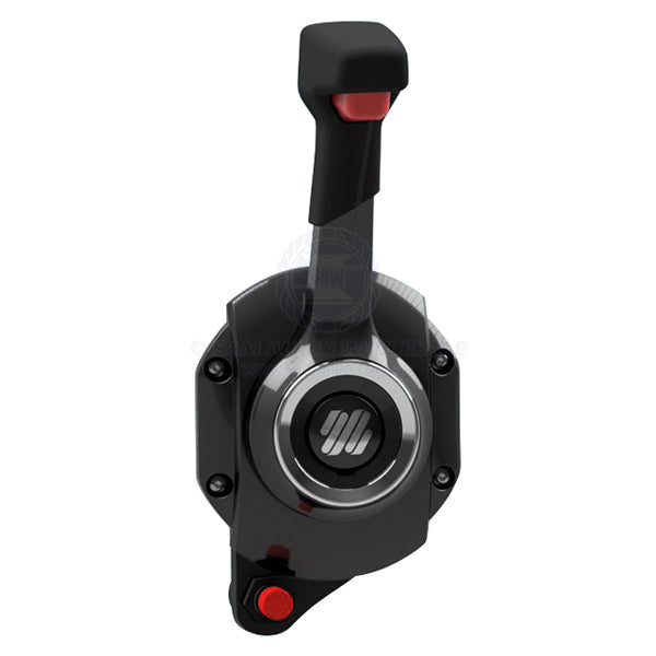ULTRAFLEX ENGINE CONTROL - SIDE MOUNT - DUAL FUNCTION - POWDER COATED