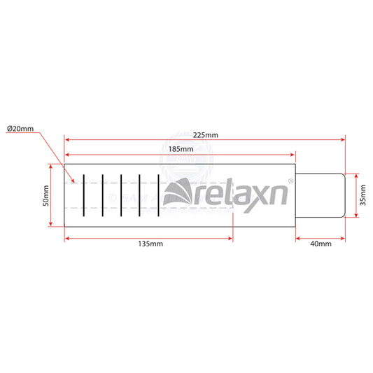RELAXN OUTBOARD TILT / TRIM MOTOR SUPPORT HIGH HP