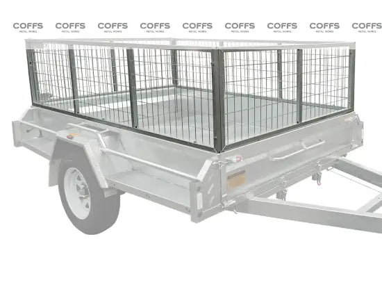 8x5 900mm cage purchase with bolts and fitting kit (not including fitting) ramps