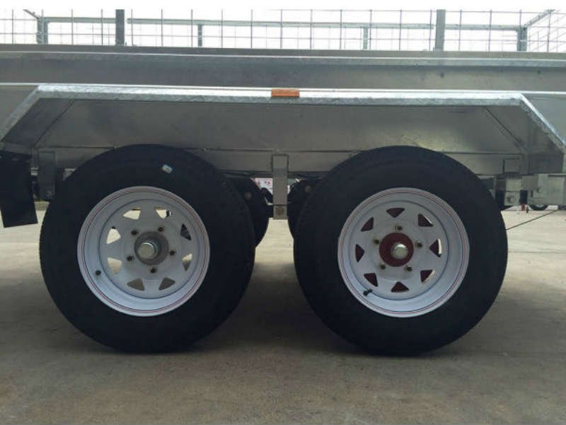Tandem 10x6 Box Trailer with 600mm Cage 3500kg Galvanized QLD