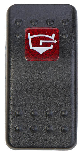 Bilge Pump Indicator Led Switch Cover For Switch 90018/ 90019/ 90020/ 90021 | Coffs Metal Works