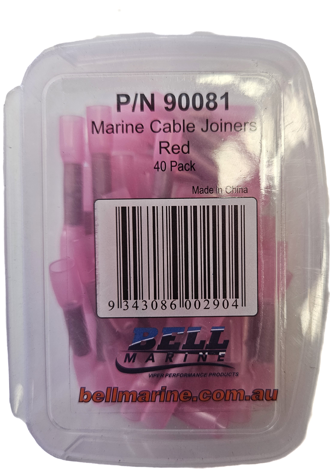 Viper Pro Series Marine Glue Lined Cable Joiner Red - 2.5-3mm - 40 Pack | Coffs Metal Works