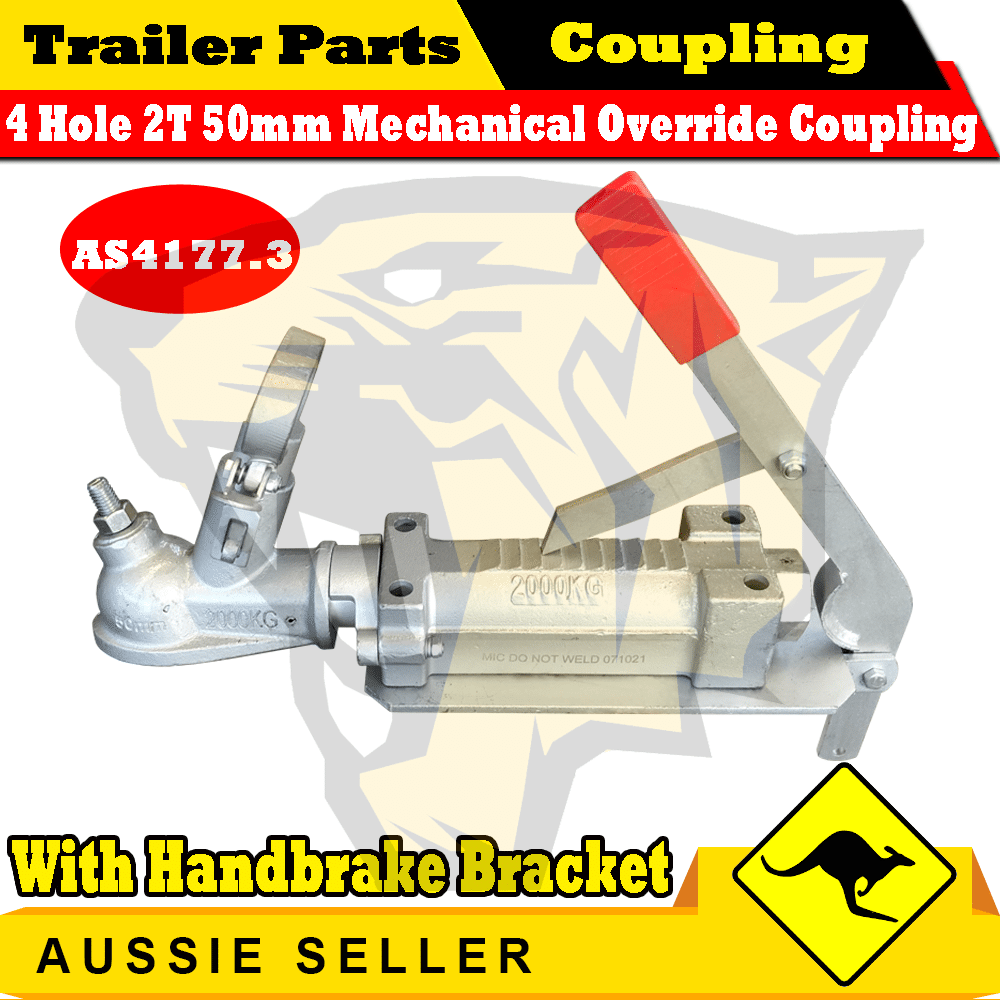 2.0 T Mechanical Override Coupling with Handbrake Lever and Plate