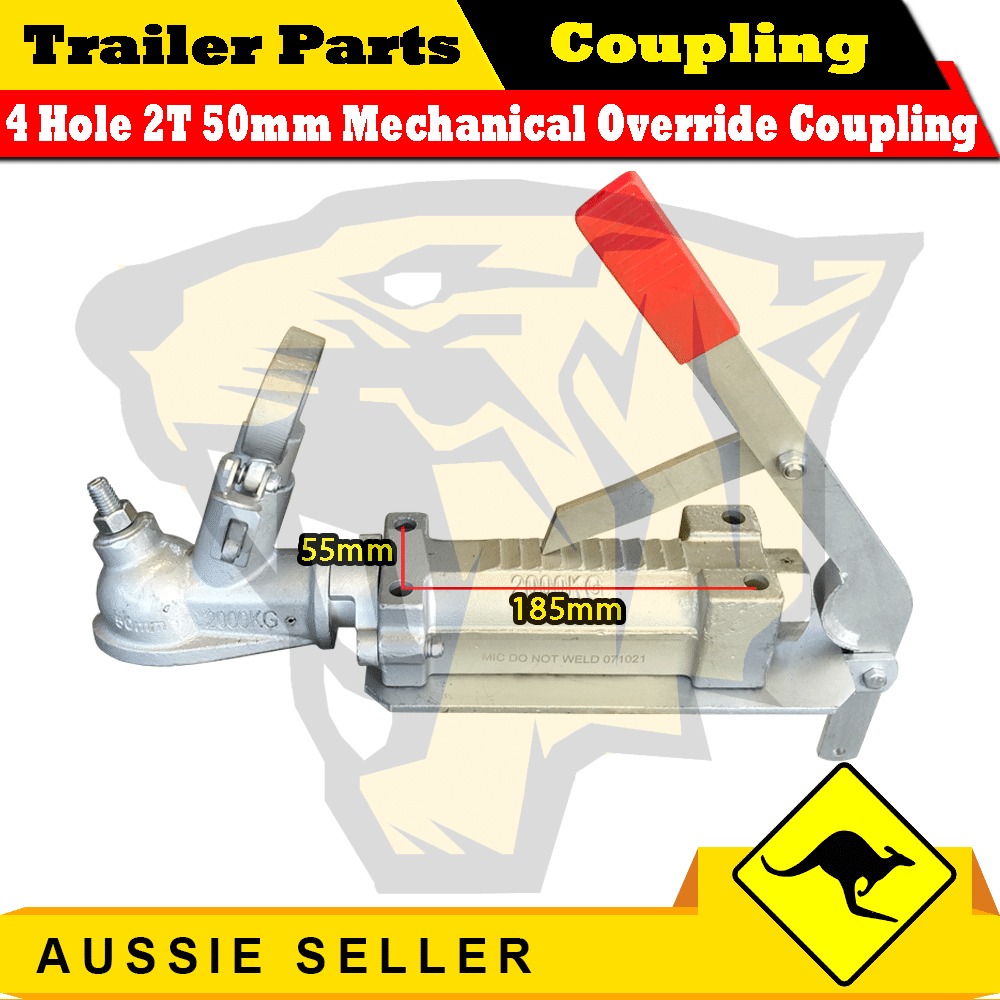 HT Galvanised Mechanical Override LM Disc Brake Kit 1000 KG