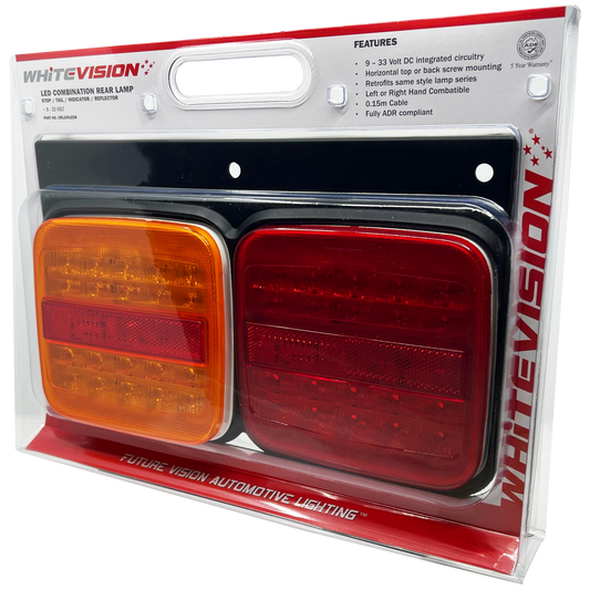 330 Series Left & Right Hand LED Combo Lamp - Stop / Tail / Indicator Blister