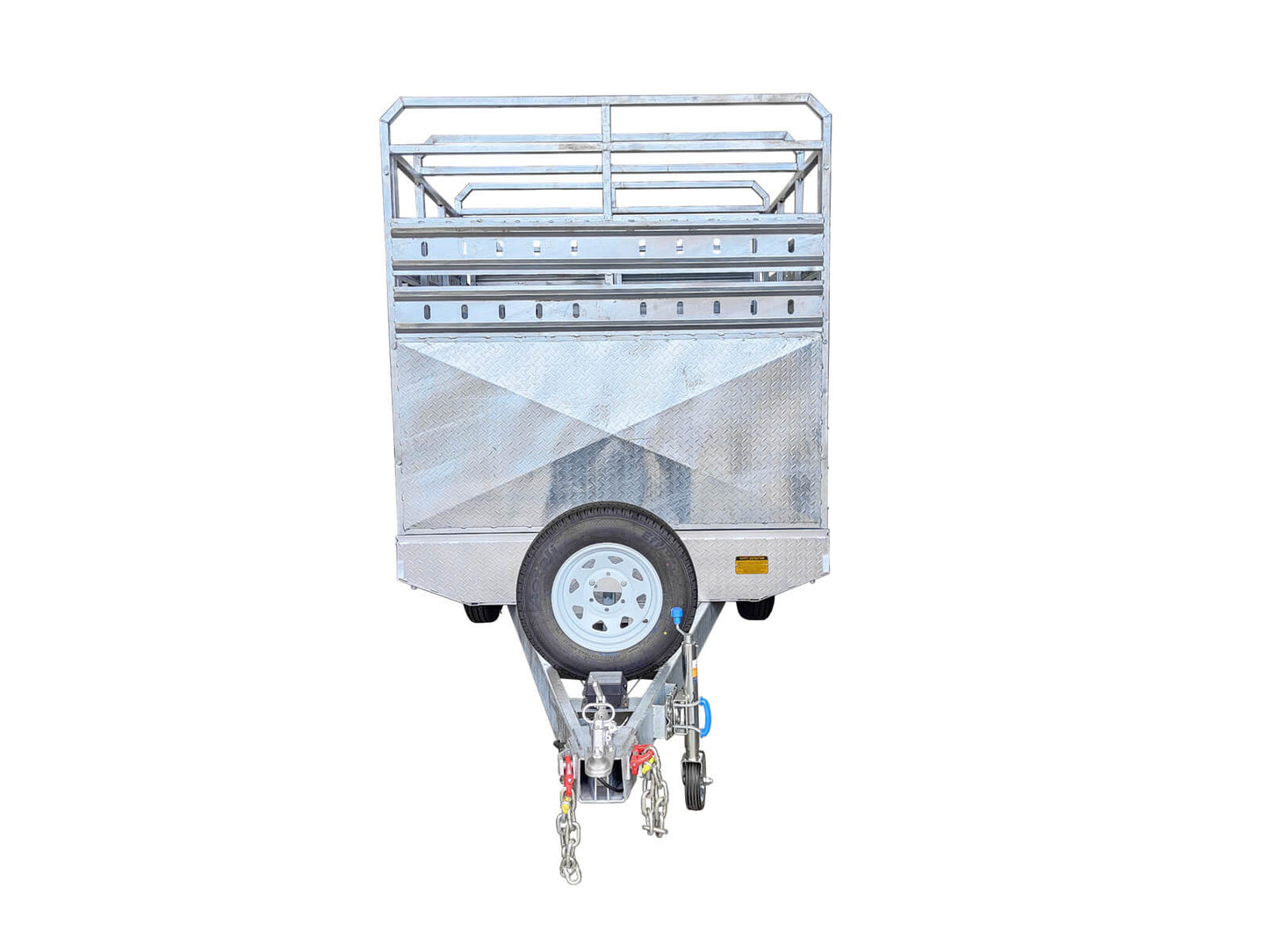 CCT 12×7 FLAT-TOP LIVESTOCK/CATTLE TRAILER FOR SALE ATM 3500KG WITH Side Rails & Ramps