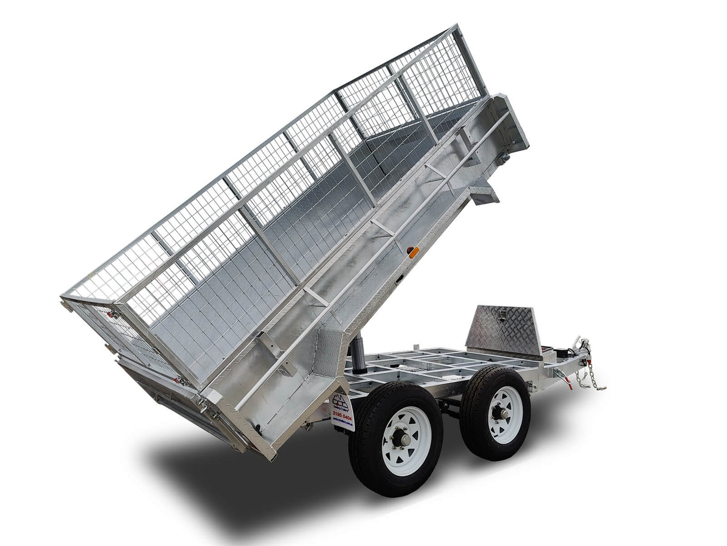 10×5 Hydraulic Tipper Trailer For Sale ATM-3200KG