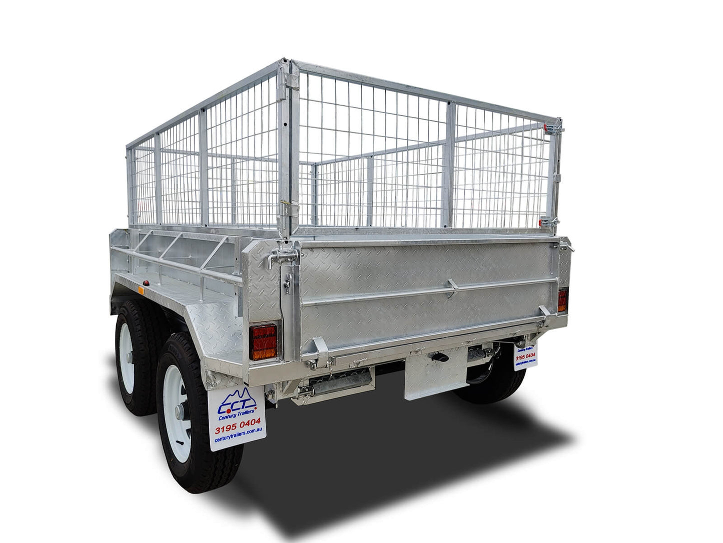 8×5 Hydraulic Box Trailer For Sale ATM-1800KG