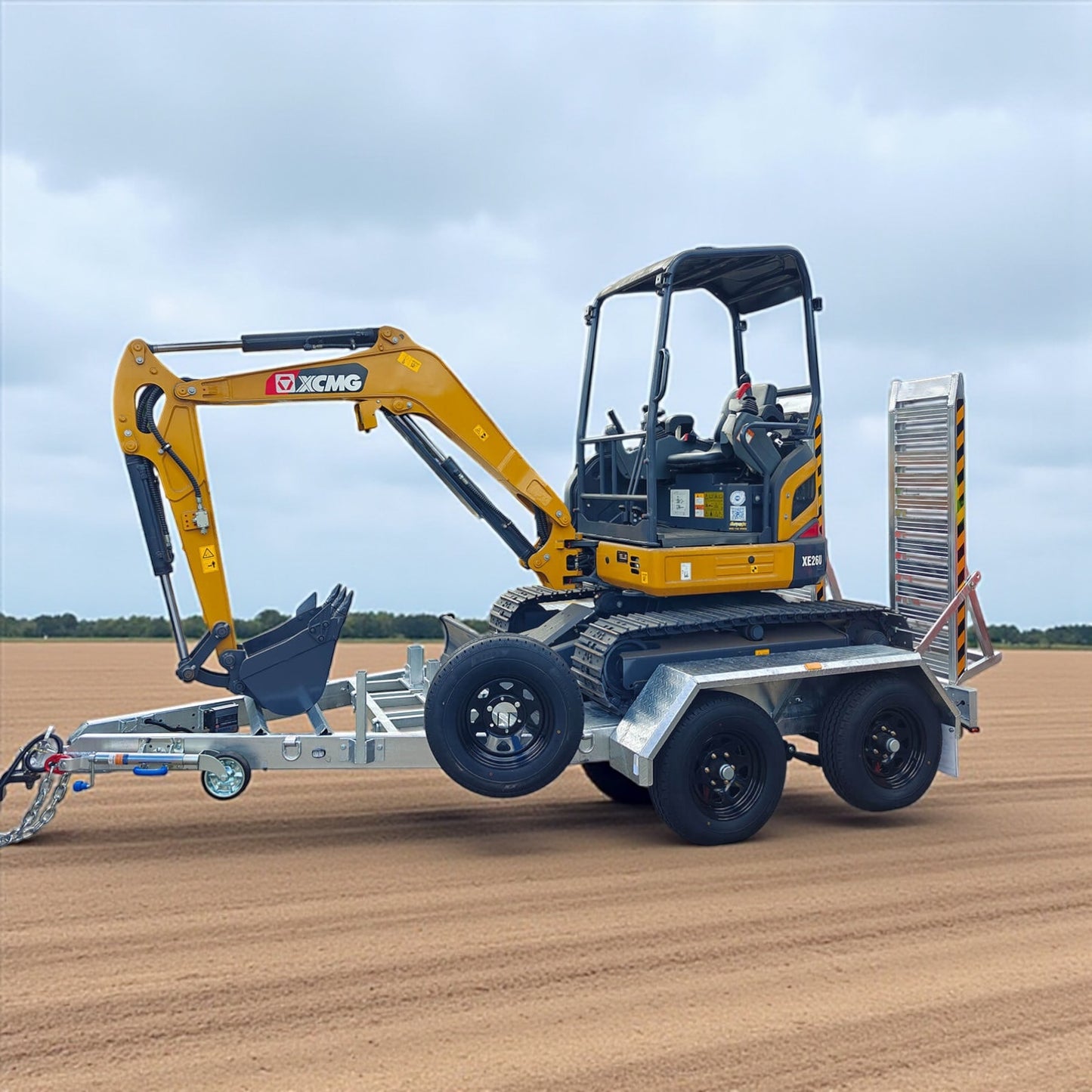 Heavy Duty 3.0t Plant Trailer- Deck Size 2400mm X 1235mm