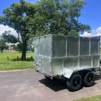 10×5 Skip Bin HYD Tipping Trailer 4490KG ATM