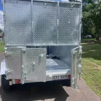 10×5 Skip Bin HYD Tipping Trailer 4490KG ATM