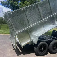 10×5 Skip Bin HYD Tipping Trailer 4490KG ATM