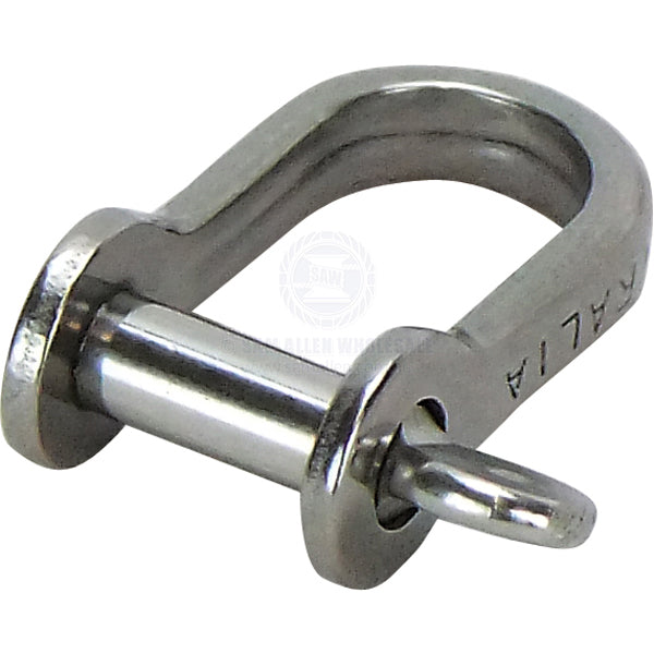 RILEY SHACKLES - STANDARD DEE - STAINLESS STEEL