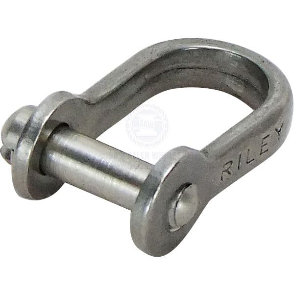 RILEY SHACKLES - SLOTTED PIN - STAINLESS STEEL