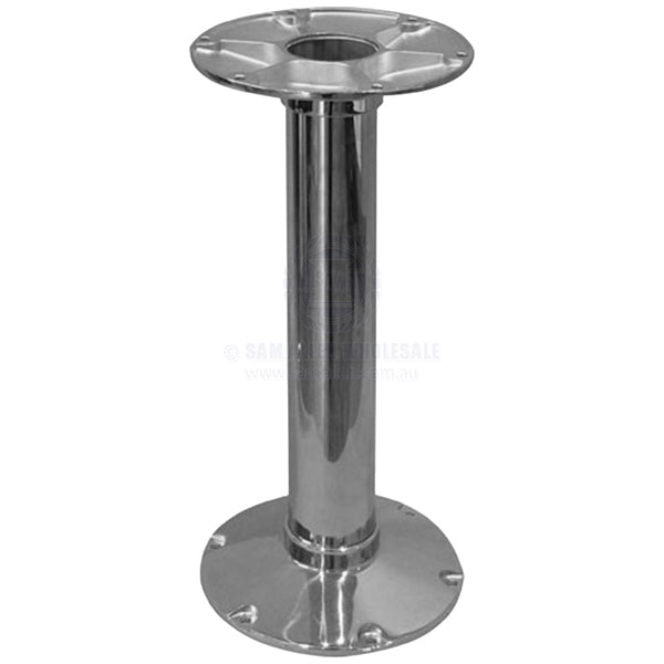 REELAX STAINLESS STEEL MIRROR POLISHED FIXED TABLE LEG