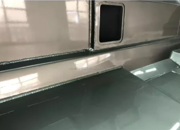 25ft 7.5m V Hull Full Welded Outboard Motor Cuddy Cabin Fishing Boats Aluminium aluminum boat