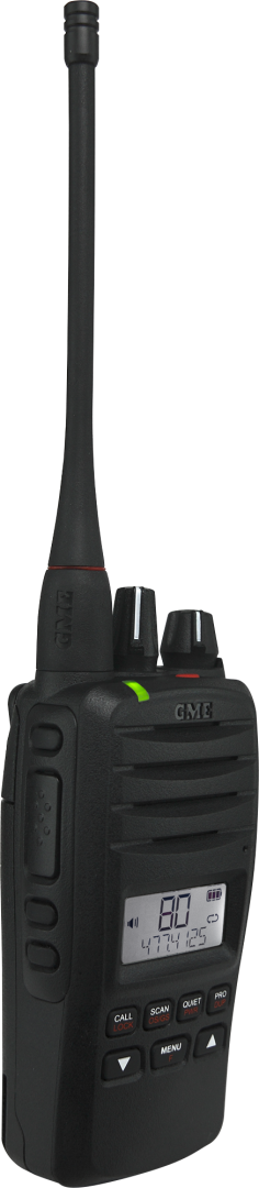 GME 5 Watt UHF CB Handheld Radio – Twin Pack GME