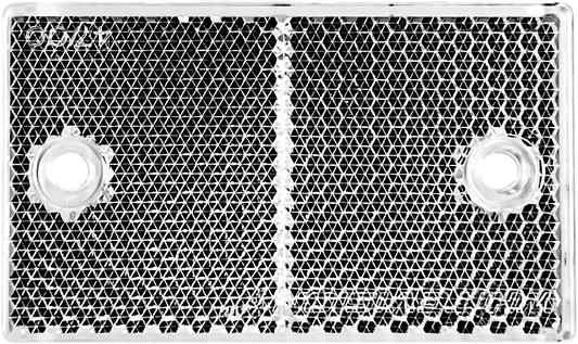 WR6 Series Clear Self Adhesive Reflector - - Twin Pack Blister