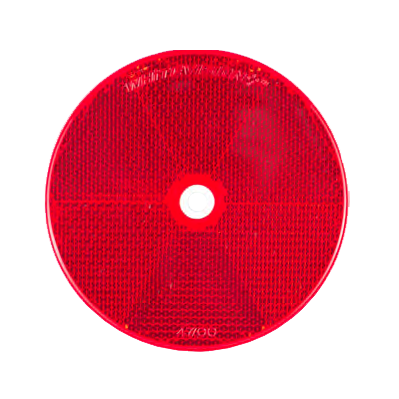 WR80 Series Round Red Delineator - Twin Pack Blister