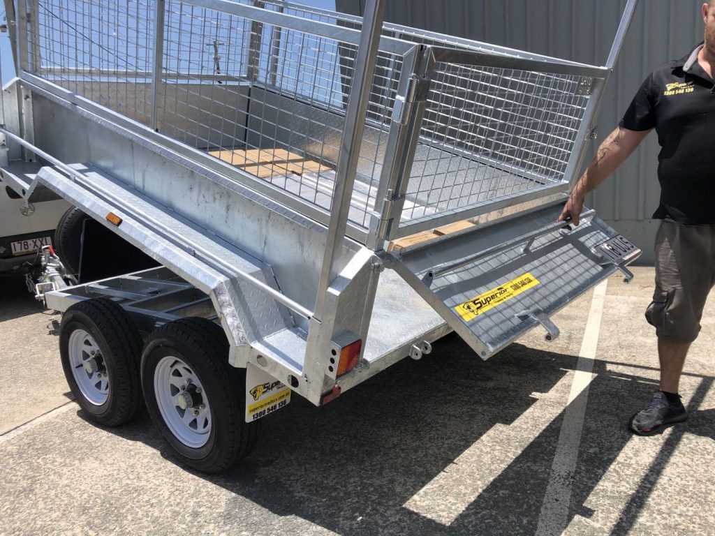 Superior H/D Premium Tandem 10x5 Hydraulic Tipper 3200KG Rating