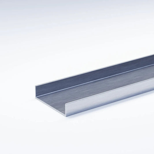 aluminium channel size 100 25 3 mm 2