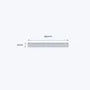 aluminium flat bar size 60 6 mm 3