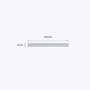 aluminium flat bar size 80 6 mm 3
