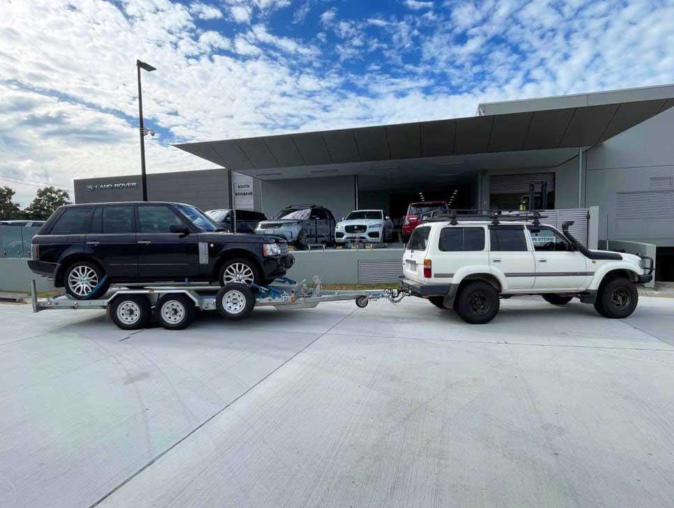 16×6.6 CAR TRAILER FOR SALE (3000KG ATM)