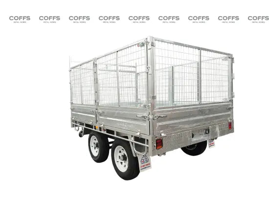 CCT 10×7 Hydraulic Tipper Flat Top Trailer – ATM 3500kg / 4500kg flatbed trailer