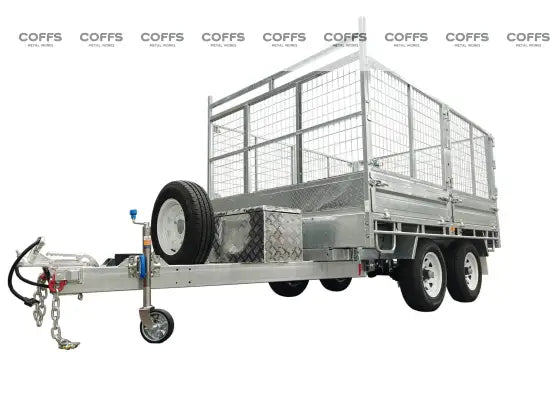CCT 10×7 Hydraulic Tipper Flat Top Trailer – ATM 3500kg / 4500kg flatbed trailer