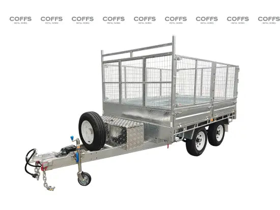 CCT 10×7 Hydraulic Tipper Flat Top Trailer – ATM 3500kg / 4500kg flatbed trailer