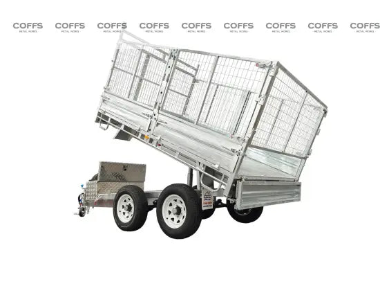 CCT 10×7 Hydraulic Tipper Flat Top Trailer – ATM 3500kg / 4500kg flatbed trailer