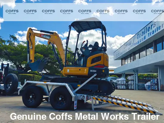 cct Heavy Duty 10×6 Plant Trailer – ATM 3500kg machinery trailer