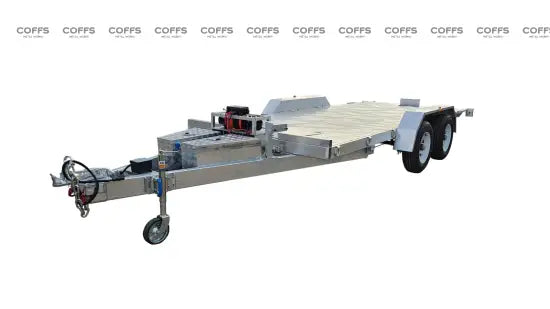 CCT Hydraulic Tipper Car Trailer For Sale Deck size 16.4×6.6ft (5X2m) ATM 3500KG car trailer