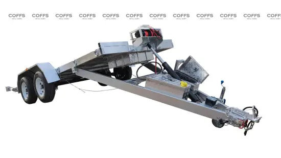 CCT Hydraulic Tipper Car Trailer For Sale Deck size 16.4×6.6ft (5X2m) ATM 3500KG car trailer