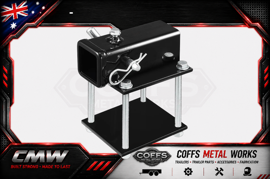 Universal Hitch Receiver Perfect For Caravans Trailers Bumpers & Bike Carriers