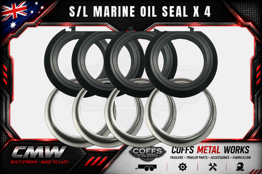 coffs metal works S L MARINE OIL SEAL X 4 002
