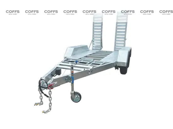 Heavy Duty 3.0t Plant Trailer Deck Size 2400mm X 1235mm machinery trailer