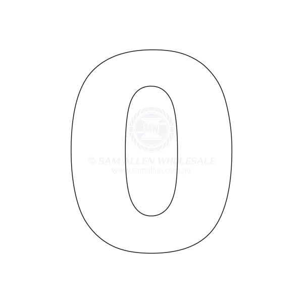NUMBERS - 8 INCH (203MM)