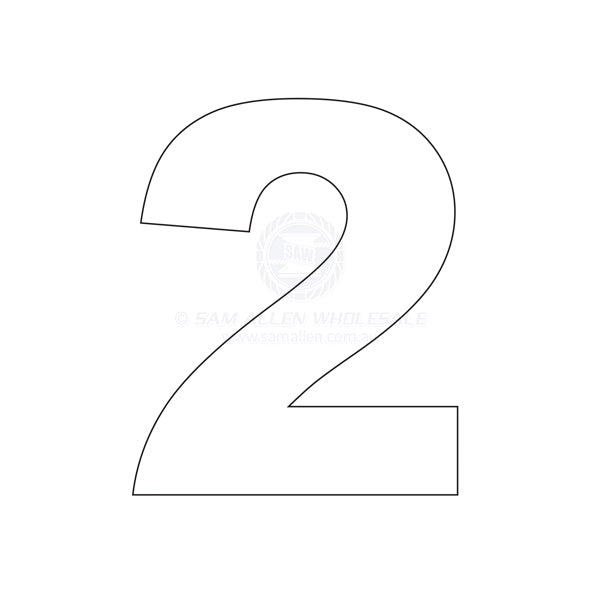 NUMBERS - 4 INCH (101MM)