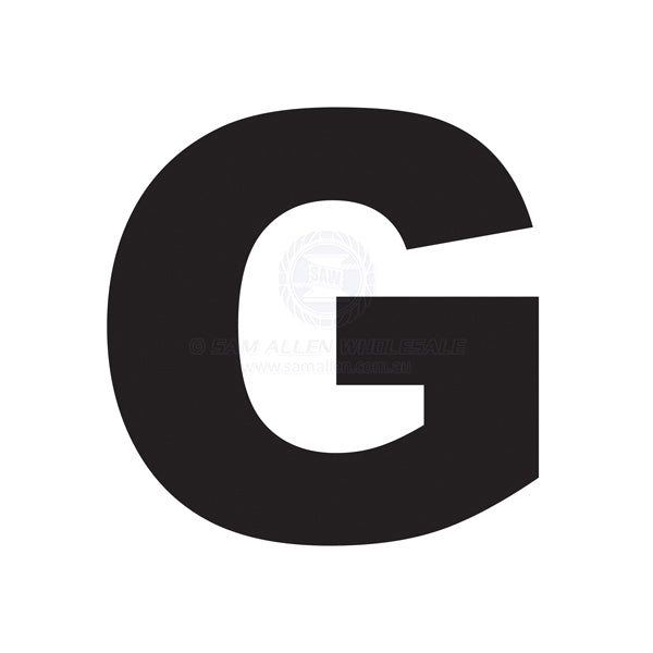 LETTERS - 6.5 INCH (165MM)