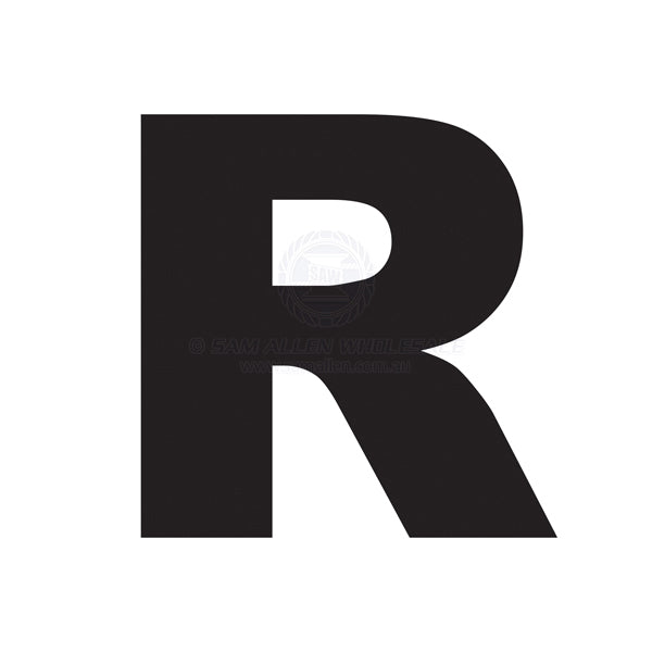 LETTERS - 6.5 INCH (165MM)