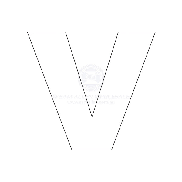 LETTERS - 6.5 INCH (165MM)