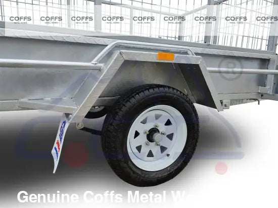 NON GENUINE 6×4 Premium Tilt Box Trailer With 7 Leaf Springs and Jockey Wheel ATM 750kg Box Trailer