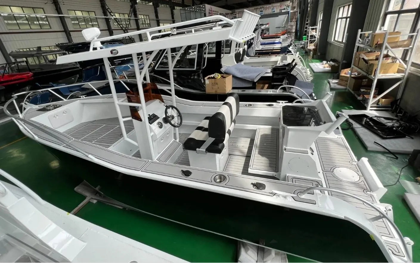 Shadow 625 - Coffs Metal Works Boats WPM Edition aluminum boat