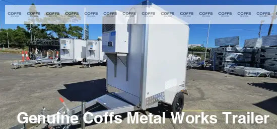 Single Axle Cold Room/Freezer Trailer – 1020kg ATM Cool room