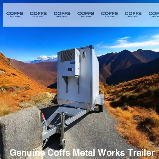 Single Axle Cold Room/Freezer Trailer – 1020kg ATM Cool room