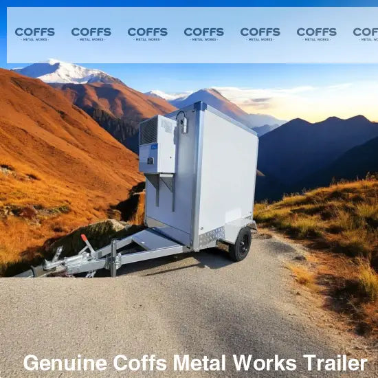 Single Axle Cold Room/Freezer Trailer – 1020kg ATM Cool room